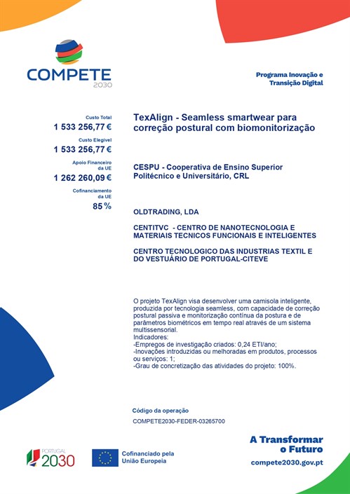 Ficha De Operacao COMPETE2030 FEDER 03265700 Page 0001